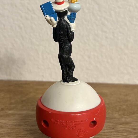 Dr. Seuss Cat In The Hat Burger King Kid's Meal Toy Cat in the Hat on Ball - Picture 4 of 9